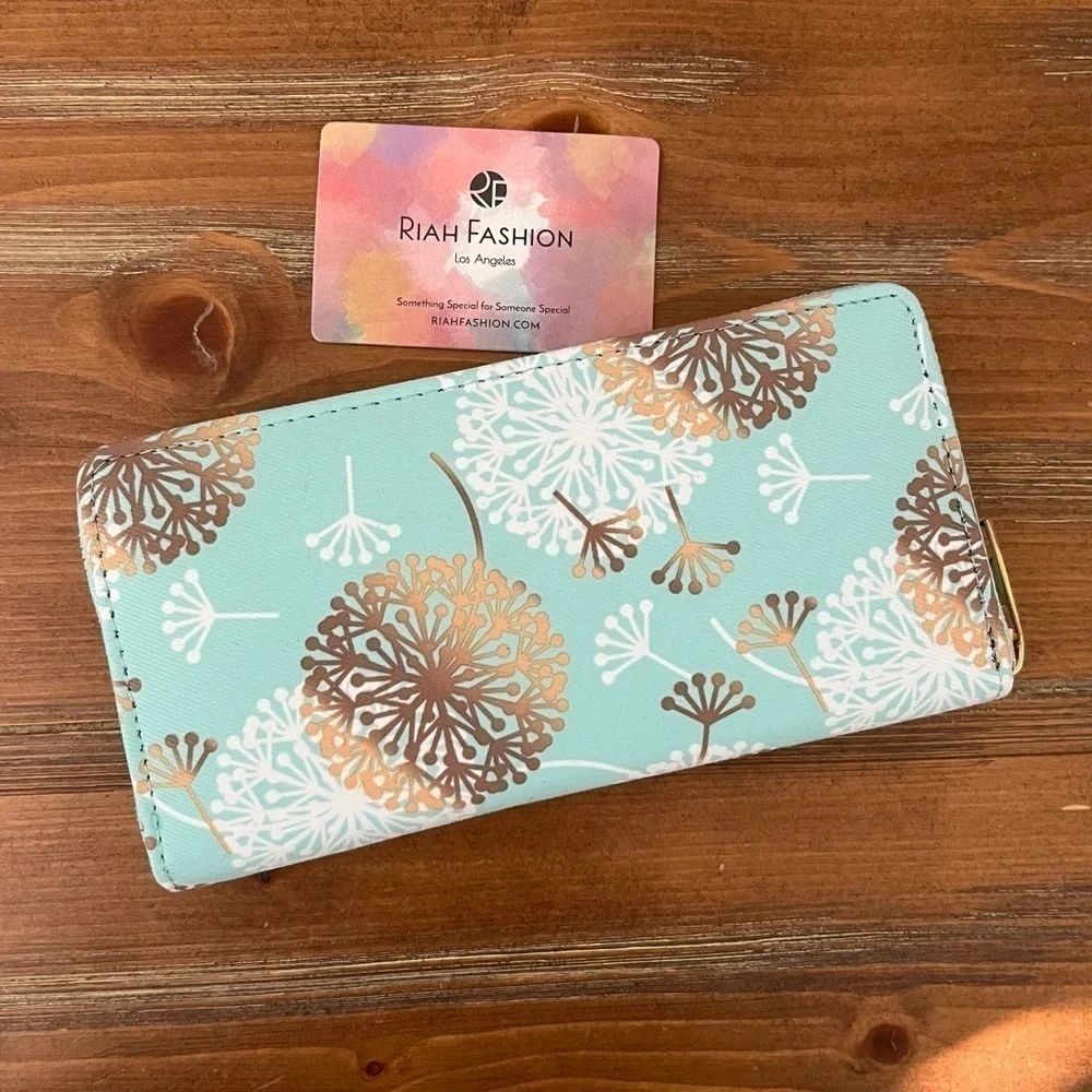 NEW Dandelion Zipper Wallet.